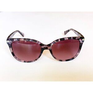 Coach Sunglasses Purple Tortoise Cat Eye